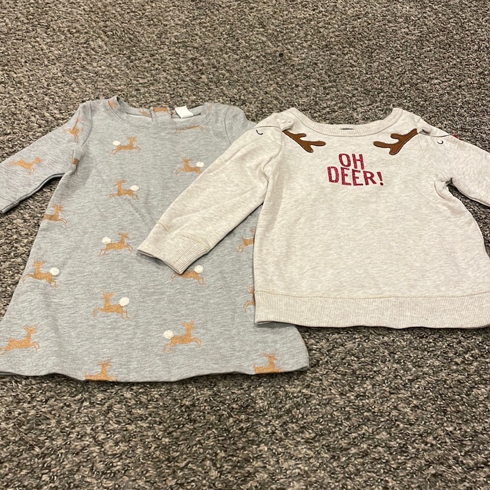 Gap Christmas deer dress/ tunic from 2015